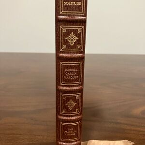 Brown Leather Franklin Library 1981. One Hundred Years of Solitude.